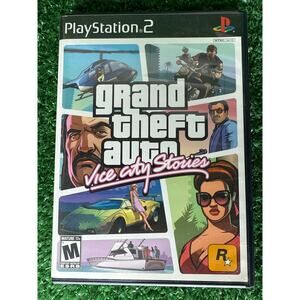 Grand Theft Auto: Vice City Stories PS2 (Sony PlayStation 2, 2007) Minty